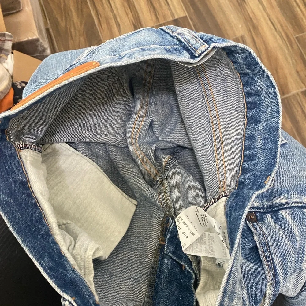 🎈Moussy Vintage Glendele Light Wash Distressed Zipper Fly Skinny Jeans! - Picture 12 of 13